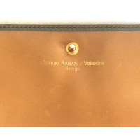 Giorgio Armani clutch in khaki