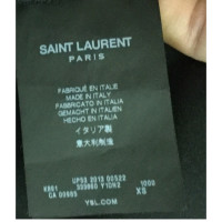 Saint Laurent Abito a fascia in grigio chiaro