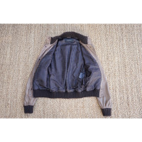 Gucci Leather jacket in brown