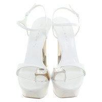 Casadei Platform sandals in white