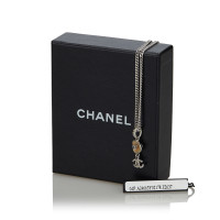 Chanel Ketting met logo-hanger