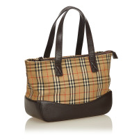 Burberry Handtasche mit Nova-Check-Muster