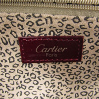 Cartier Schultertasche in Bordeaux