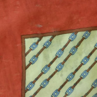 Trussardi Zijden sjaal met patroon