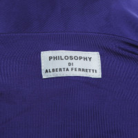 Philosophy Di Alberta Ferretti Robe pourpre