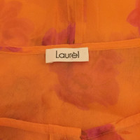 Laurèl Silk blouse with pattern