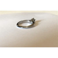 Tiffany & Co. Platinum ring with diamond