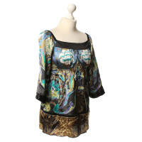 Hale Bob Silk tunic with a floral pattern