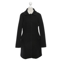 Miu Miu Veste/Manteau en Laine en Noir