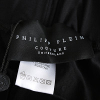 Philipp Plein Paire de Pantalon en Viscose en Noir
