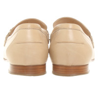 Tod's Slipper/Ballerinas aus Leder in Beige