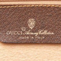 Gucci Boston Bag Canvas in Beige