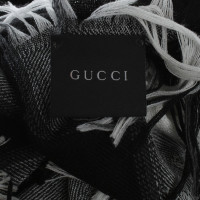 Gucci Tuch in Schwarz/Weiß