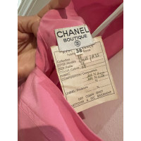 Chanel Top en Soie en Rose/pink