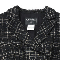 Chanel Bouclé-Blazer in Schwarz