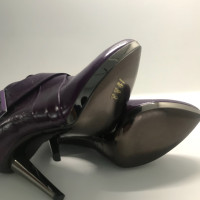 Sergio Rossi Ankle Boots in Violett
