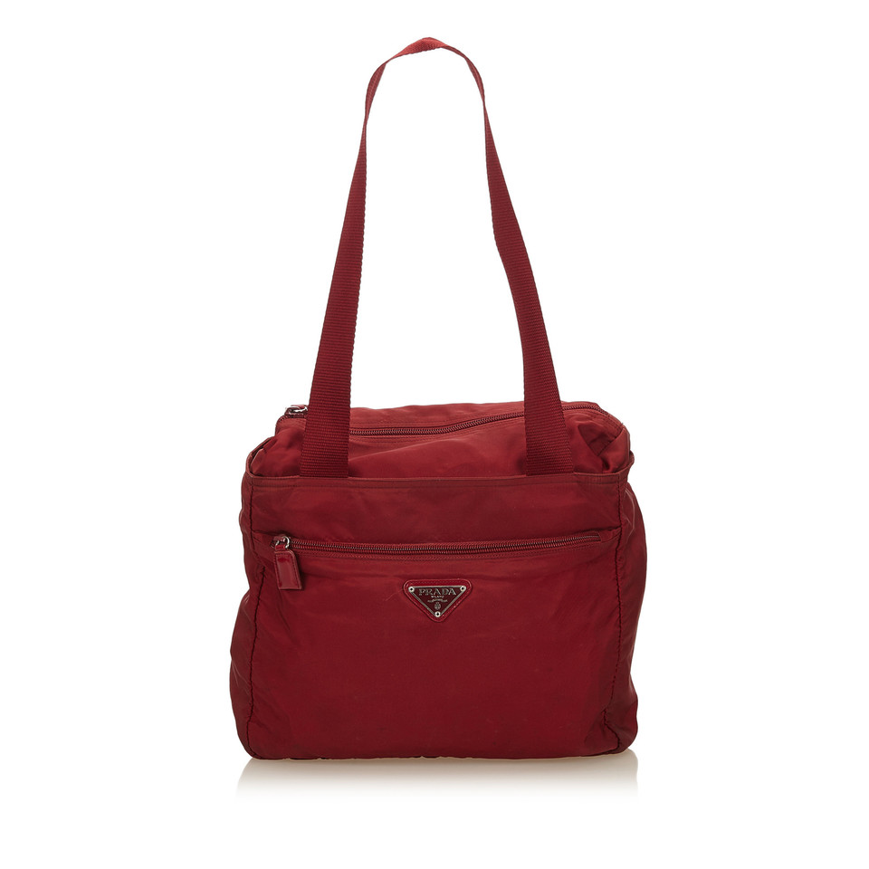 Prada Borsa a tracolla in rosso