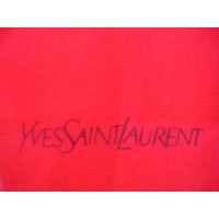 Yves Saint Laurent Zijden sjaal in tweekleurig