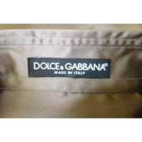 Dolce & Gabbana Seidenbluse in Grau