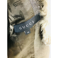 Gucci Veste avec col en fourrure
