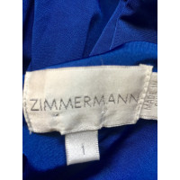 Zimmermann Jurk in blauw