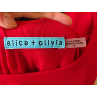Alice + Olivia Dress in red