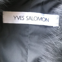 Yves Salomon Jacket with fur trim