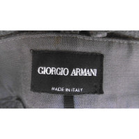 Giorgio Armani Pantaloni di lana in grigio