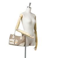 Gucci Hasler Tote Canvas in Beige