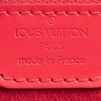 Louis Vuitton Lussac Leer in Rood