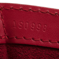 Louis Vuitton Lussac Leather in Red