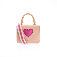 Moschino Handbag with heart application