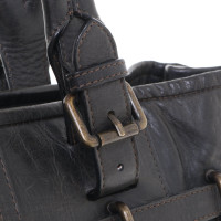 Belstaff Leather bag in used look