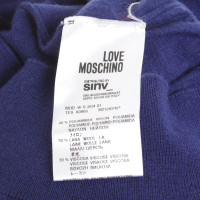 Moschino Love Pull en bleu