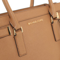 Michael Kors Handtasche aus Leder in Ocker