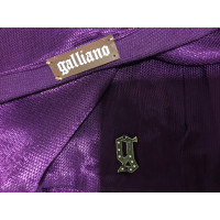John Galliano top in purple