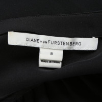 Diane Von Furstenberg Top en Soie en Noir