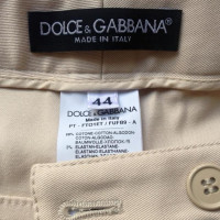 Dolce & Gabbana Broek in crème