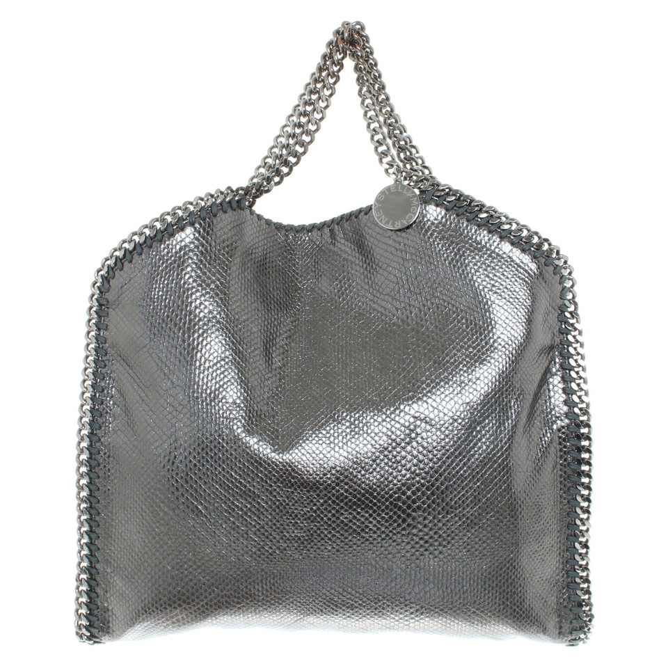 Stella McCartney "Falabella Bag" in Metallic-Optik