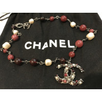 Chanel Necklace with logo-pendant