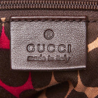 Gucci Boston Bag in Pelle in Marrone