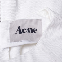 Acne Jean jurk in het wit