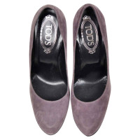 Tod's pumps suede leather