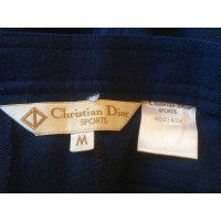 Christian Dior Jupe en bleu foncé