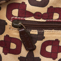 Gucci Boston Bag aus Leder in Braun