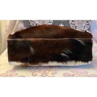 Unützer Tote Bag with fur trim