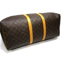 Louis Vuitton Keepall 55 Canvas in Brown