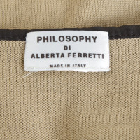 Philosophy Di Alberta Ferretti Gebreide trui in olijfgroen