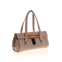 Gucci Bamboo Bullet Bag en Cuir en Marron