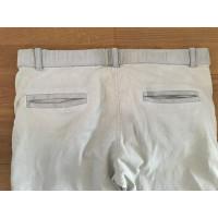 Isabel Marant Leather pants in off white